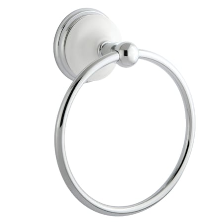 Kingston Brass Victorian Towel Ring, Polished Chrome BA1114C